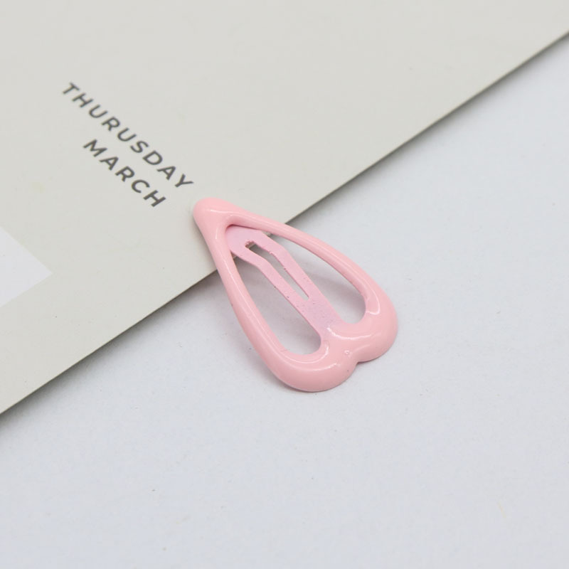 Oil Dripping Spray Paint Side Clip Bang Clip Love Children's Hair Accessories - Image 7