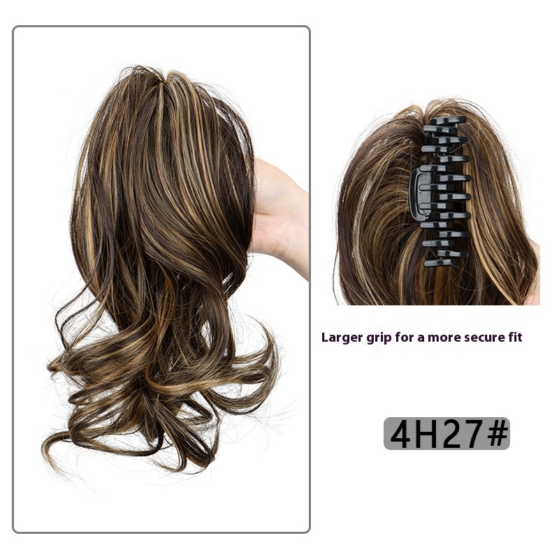High Cranium Can Tie Ponytail Hairpin Back Head Shark Clip Ponytail Braid - Image 5