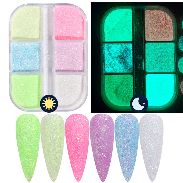 Reflective And Translucent Edelweiss Powder Nail Sequins - Image 12
