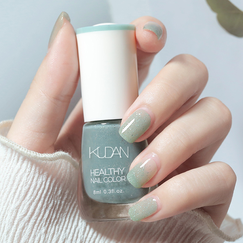 Iridescent Brightening Fine-shimmering No-bake Peel-off-free Clear Nail Polish - Image 30
