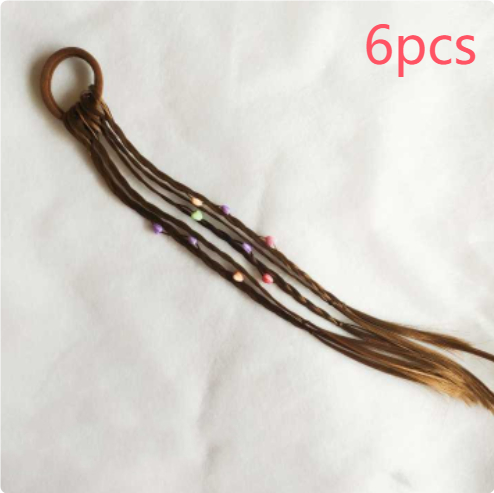 Festive Performance Colorful Bead Twist Braid - Image 9