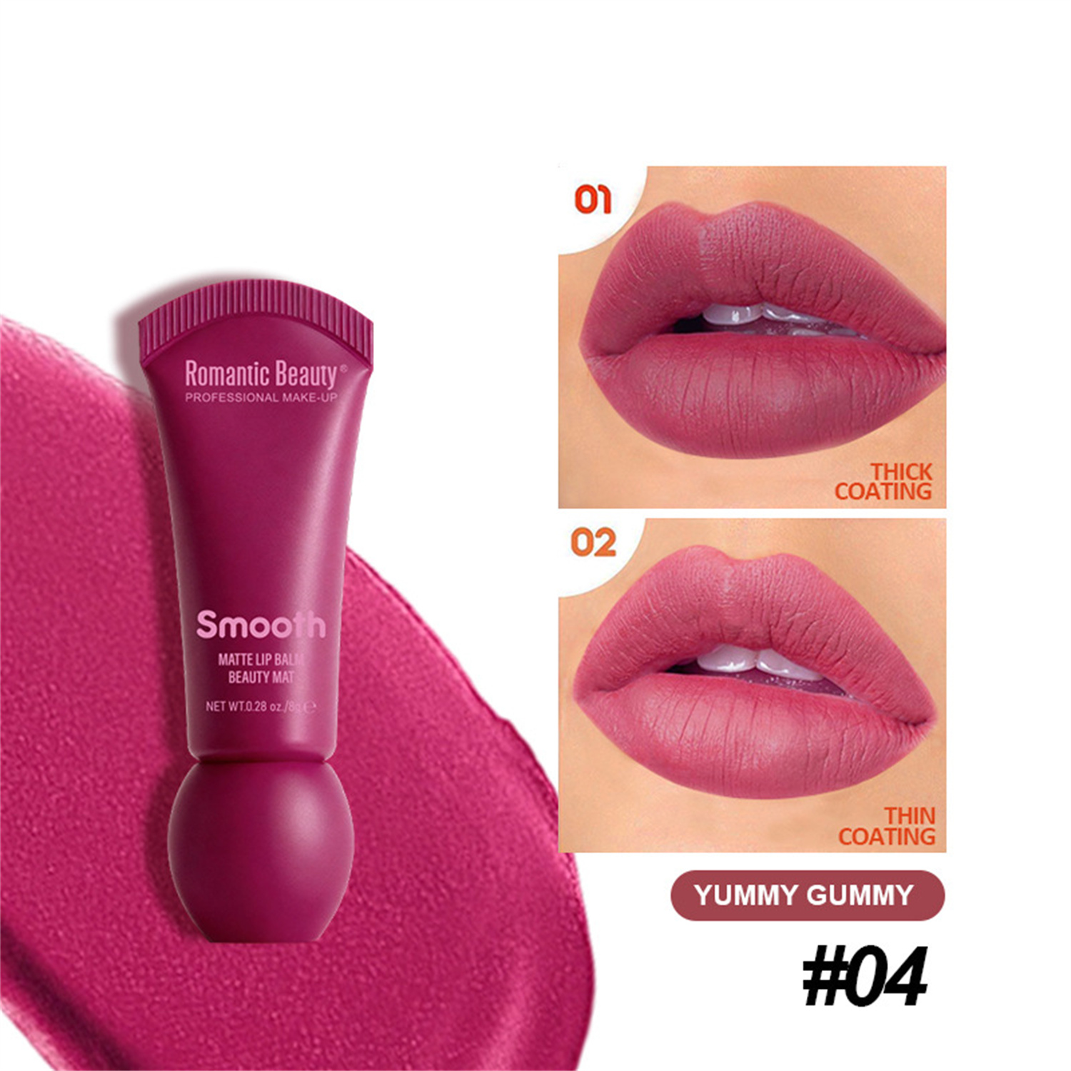 Matte Soft-matte Lipstick That Enhances Fairness - Image 4