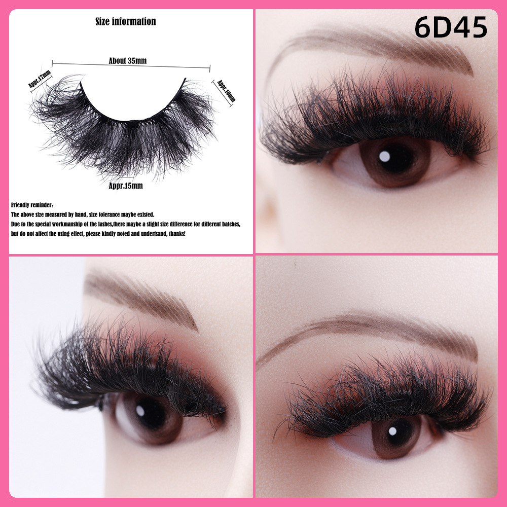 5 Pairs Of Thick False Eyelashes - Image 42