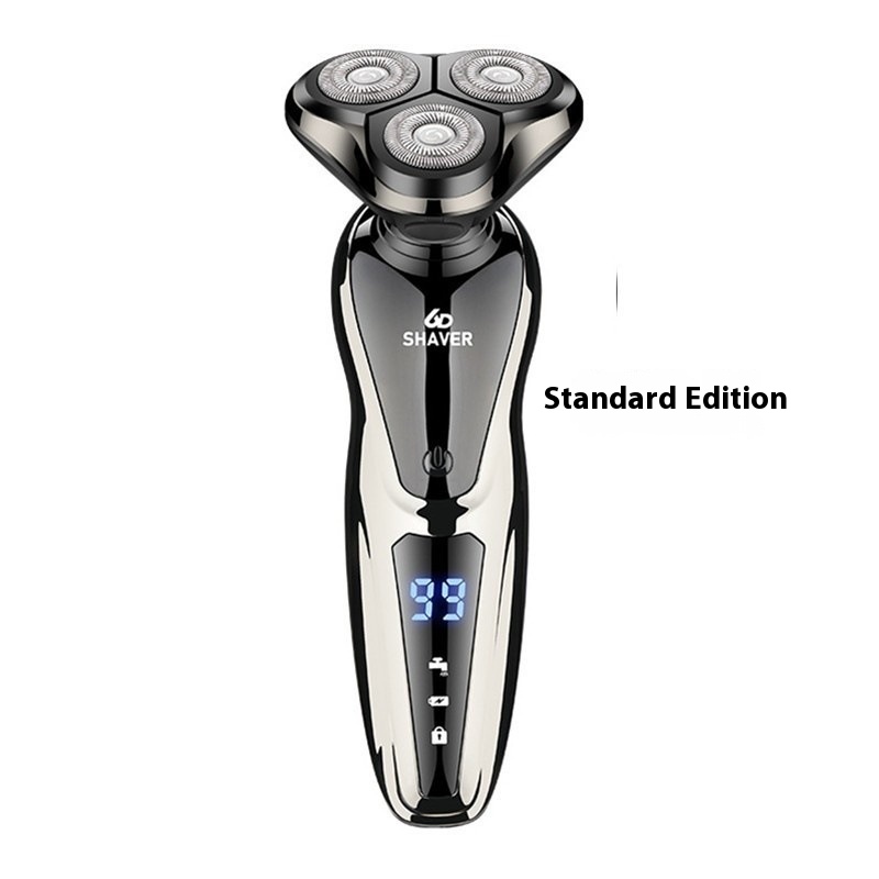 Smart Power Display Fast Charge Fully Washable Multi-function Electric Shaver