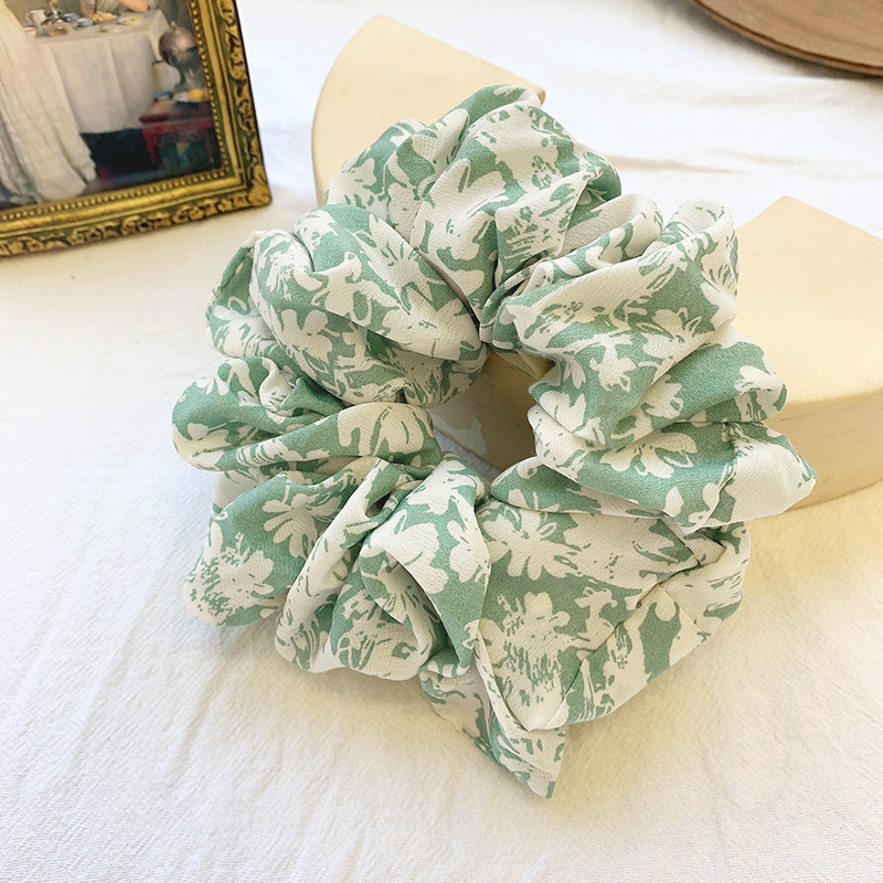 Women's Retro Minority Floral Hair Rope - Image 7