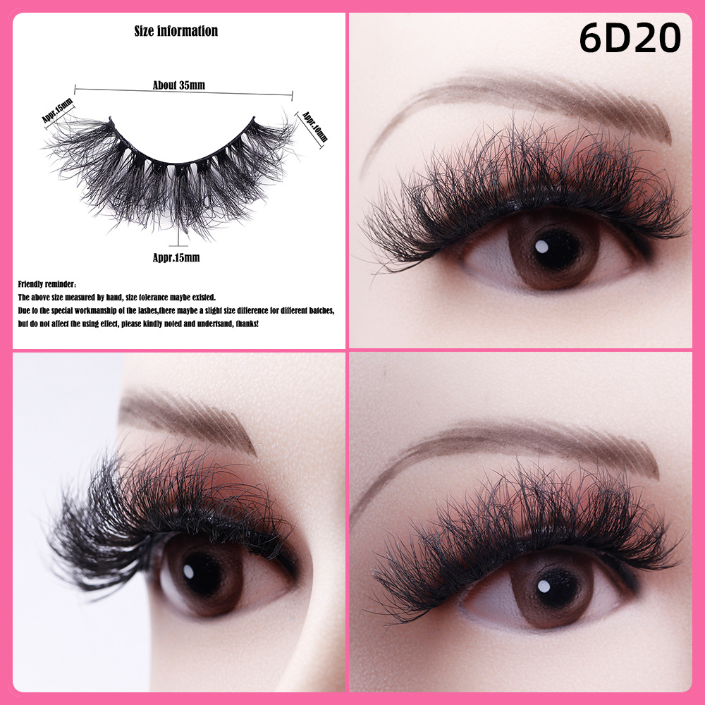 5 Pairs Of Thick False Eyelashes - Image 19