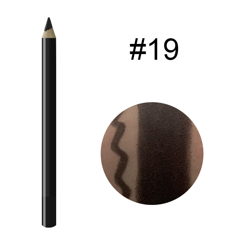 20 Color Black Pen Holder Lip Liner Waterproof Easy To Color - Image 19