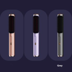 Wireless Straight Comb Anion Does Not Hurt Hair Portable For Curling Or Straightening