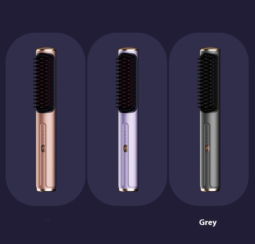 Wireless Straight Comb Anion Does Not Hurt Hair Portable For Curling Or Straightening