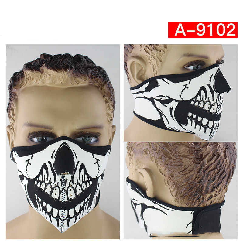 Cycling Skeleton Halloween Mask Mountaineering Ski - Image 2