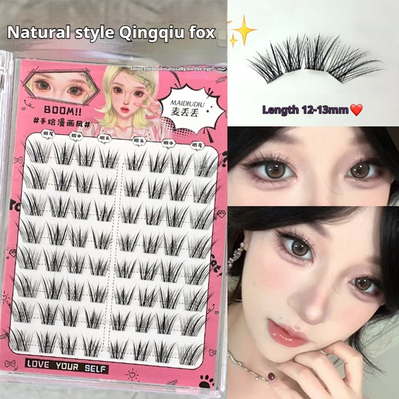 Soft, Alluring, And Lively Side-swept False Eyelashes For Beginners - Image 3