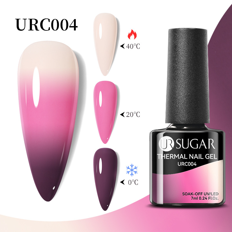 Autumn And Winter New Temperature Change UV Polish Cold And Warm Gradient Nail Glue - Image 4