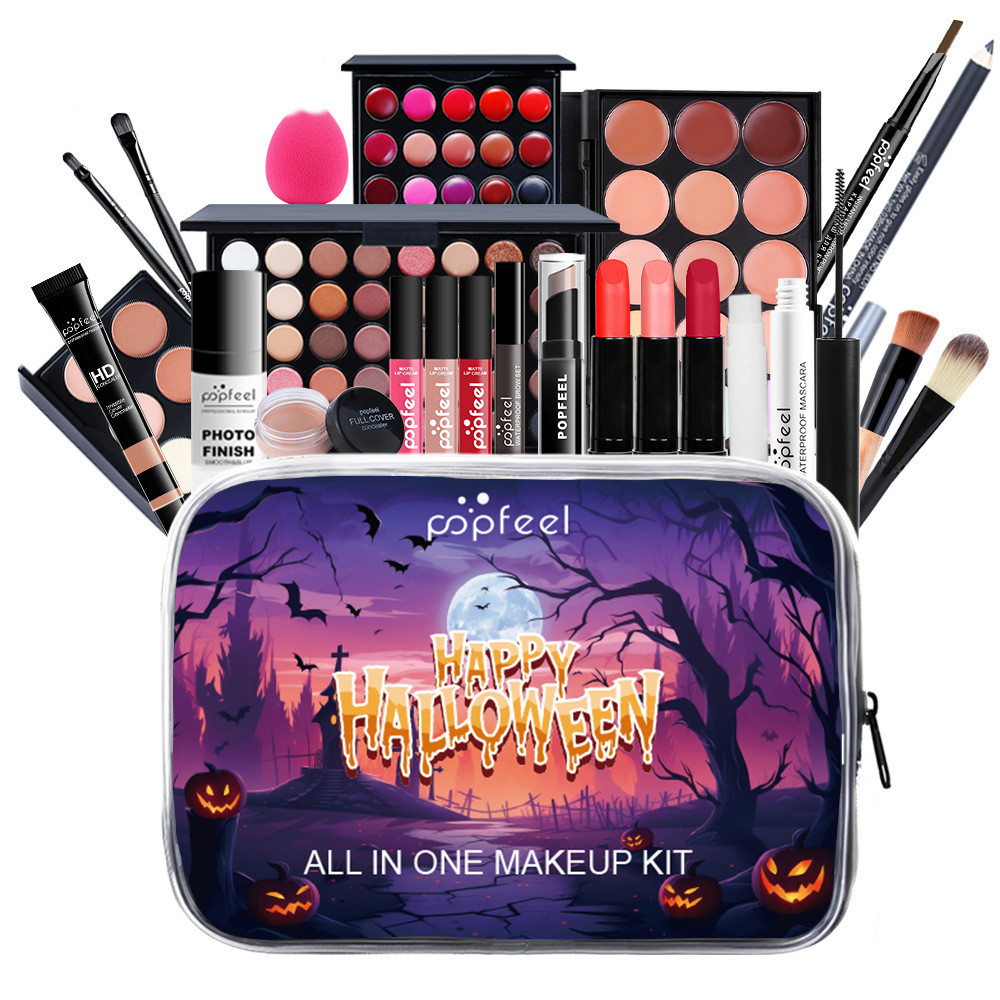 Halloween Lip Gloss Eye Shadow Makeup Set