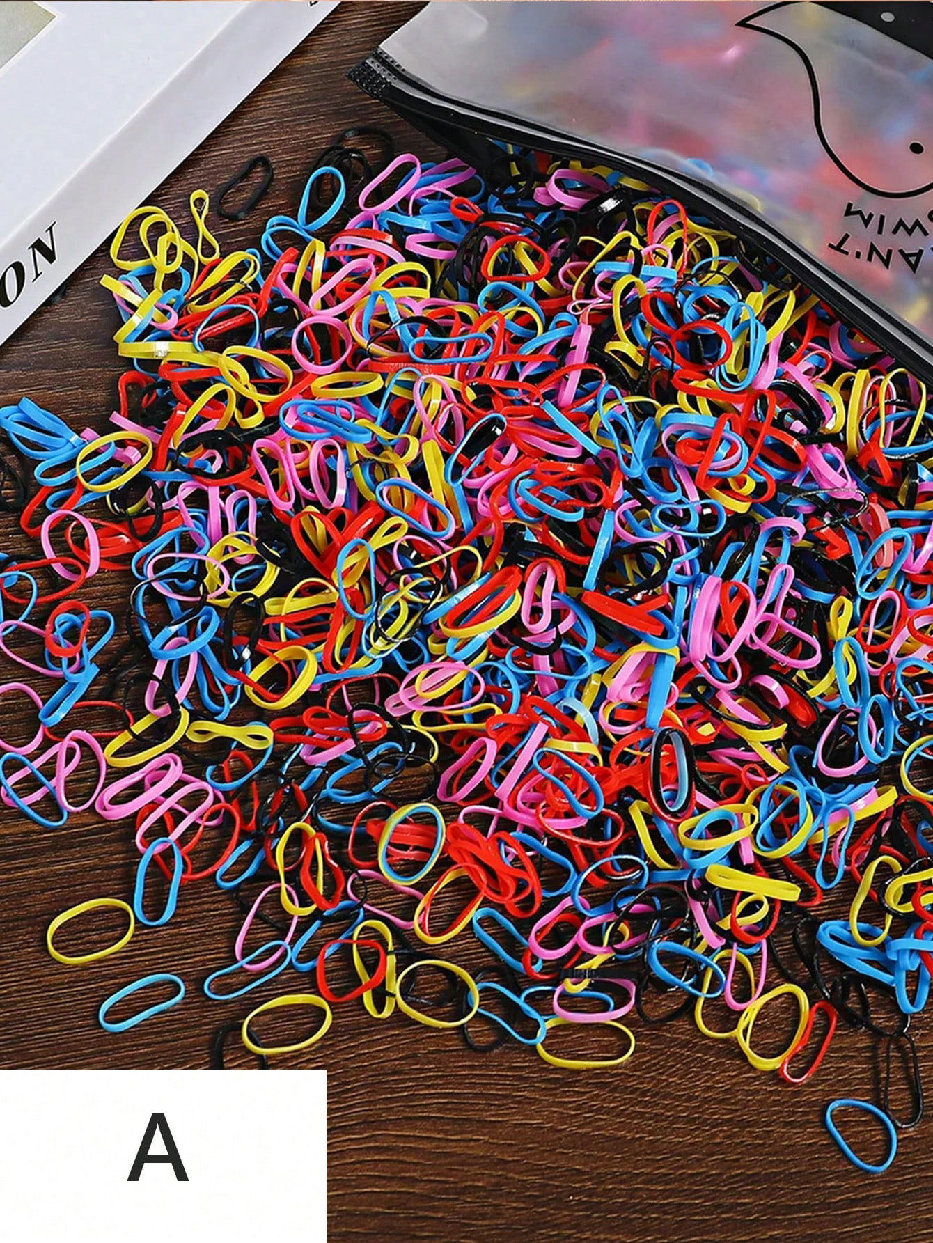 Children Rubber Band Small Size Girls' Baby Disposable Rubber Band Color Hair Band - Image 10