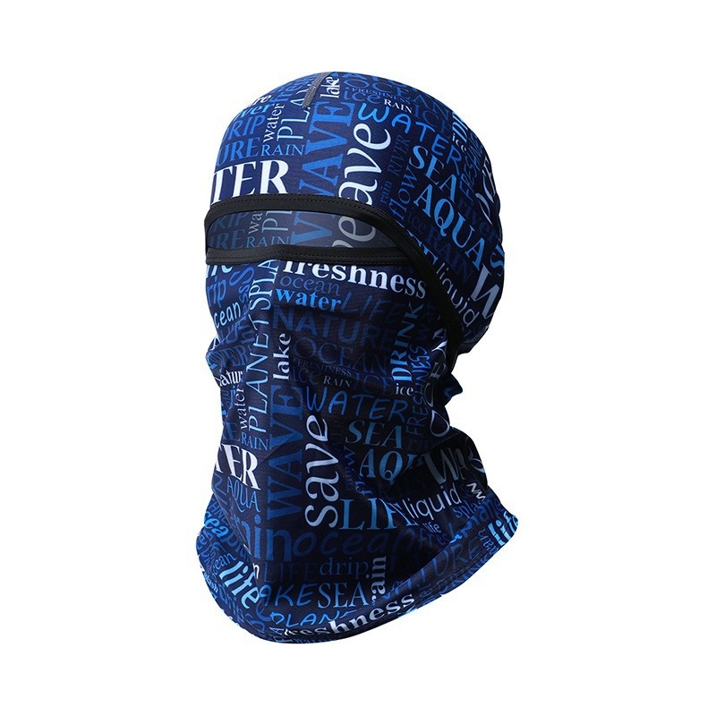 Summer Ice Silk Sun Protection Mask Men's Head Cover Full Face Fishing Sun Protection Scarf - Image 6