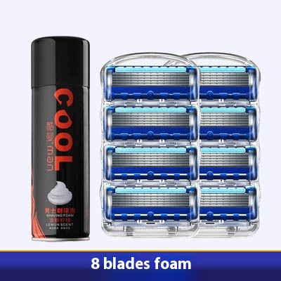 Men's Five-layer 5-blade Manual Shaver Manual Shaver - Image 14