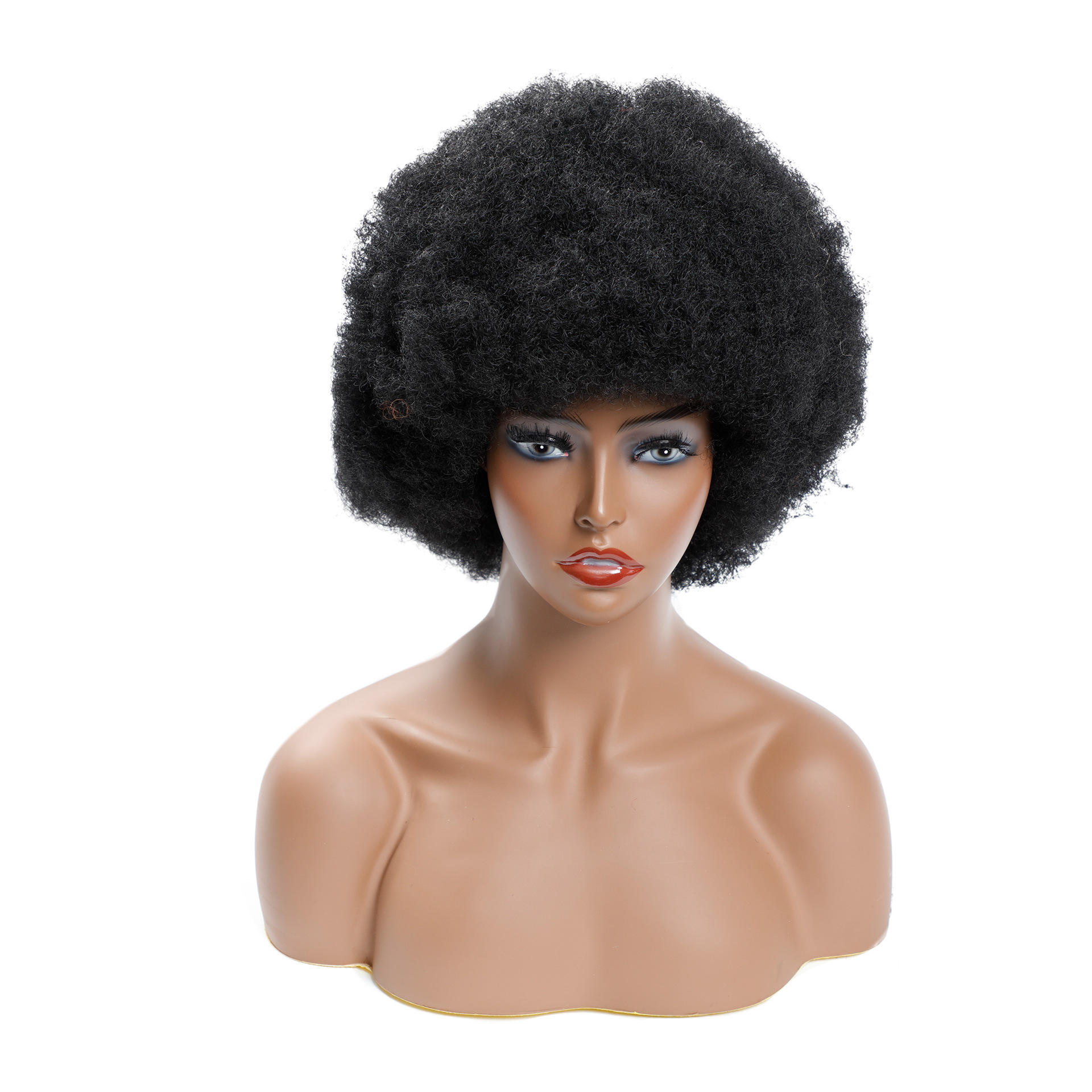Microwave Short Curly Hair Fluffy Explode Wig Headgear