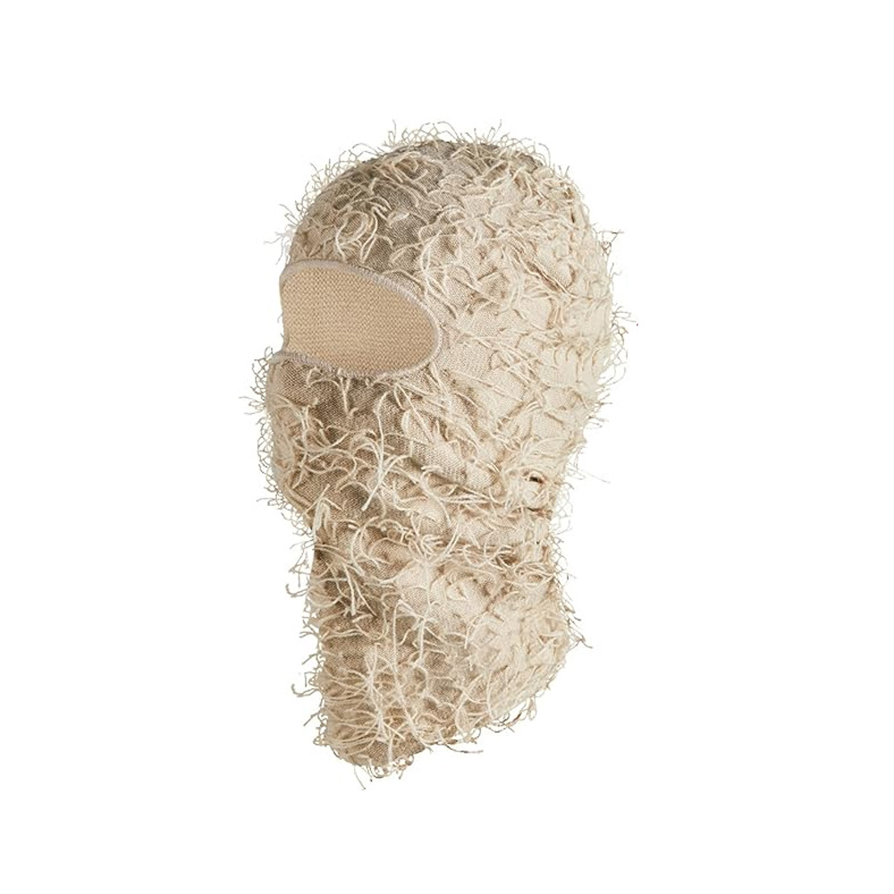 European And American Knitted Warm Face Mask - Image 5