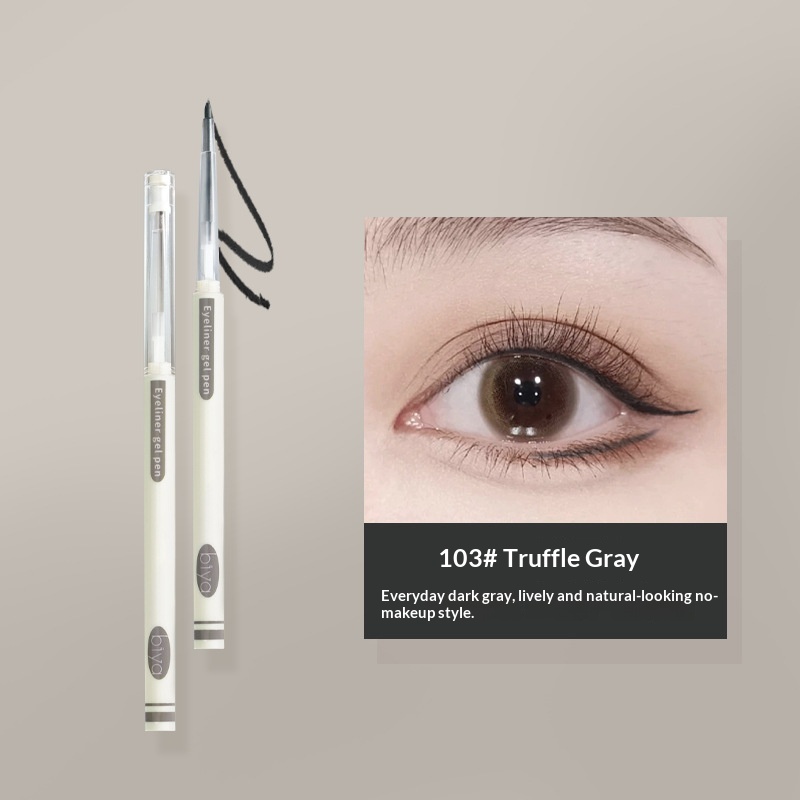 Long-lasting Waterproof And Sweat-proof Silky Smooth Liquid Eyeliner Pen - Image 3