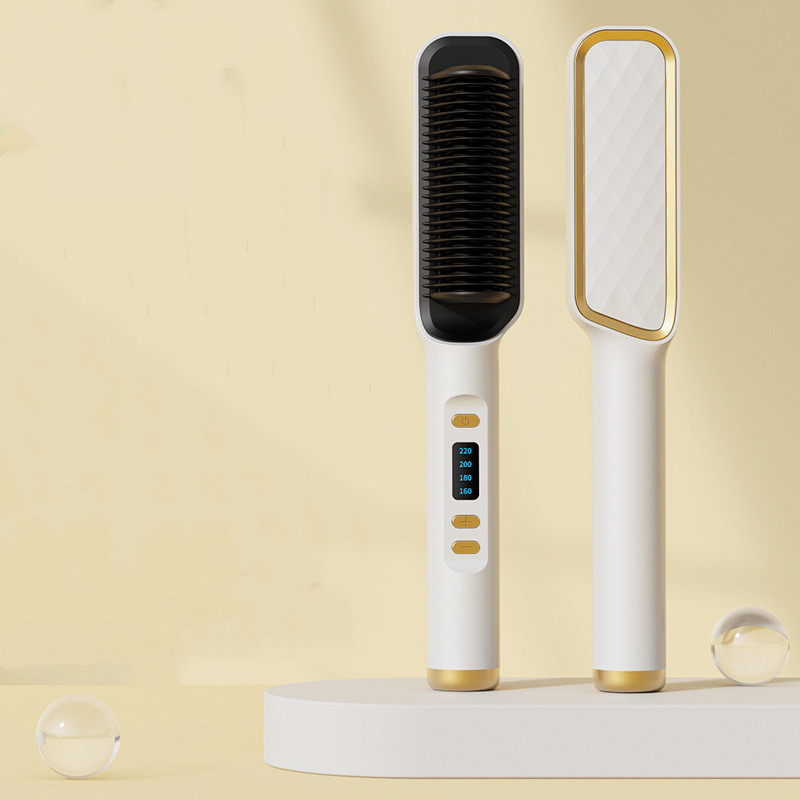 Multifunctional Anti-scald Negative Ion Straight Curling Comb - Image 7