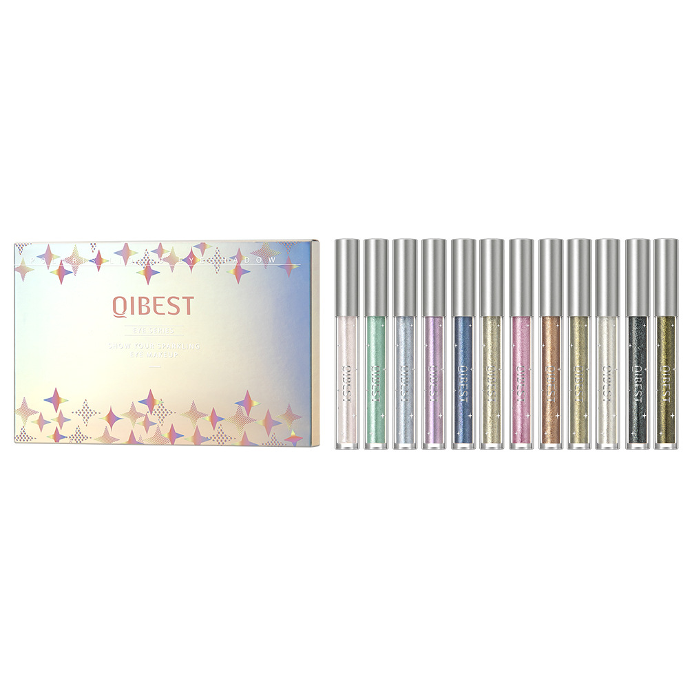 QIBEST Diamond Eyeshadow Liquid Pearlescent Highlighter