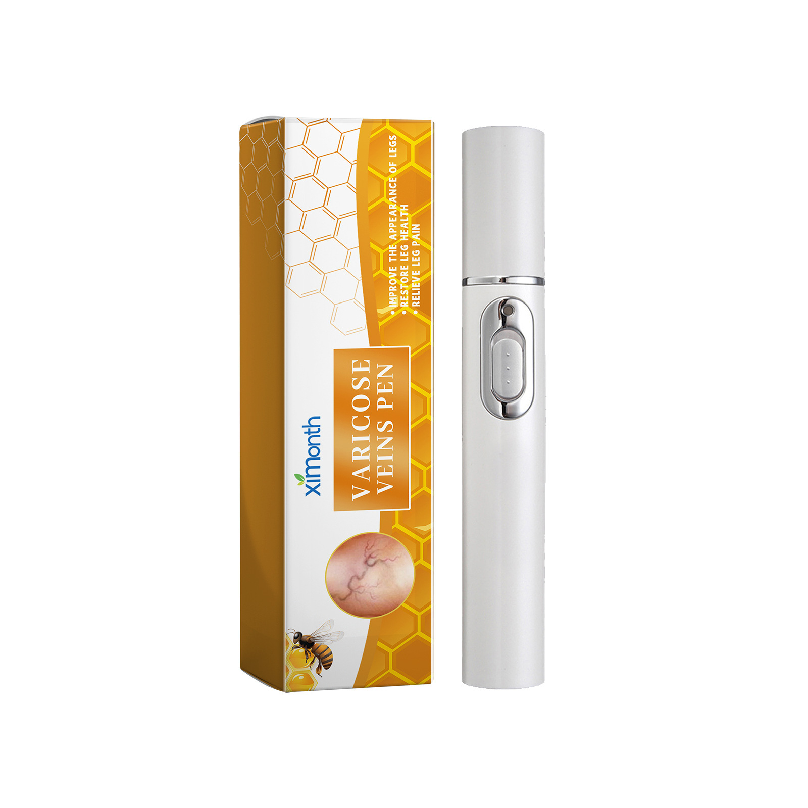 Ximonth Leg Repair Pen Relieve Leg Bulge Discomfort Leg Massage Care Body Repair Pen