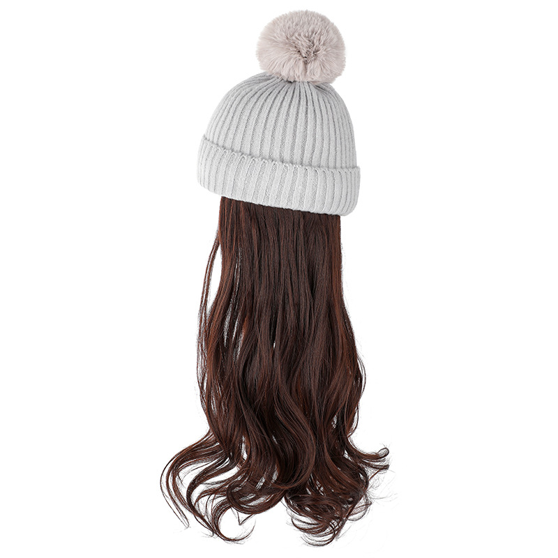 Autumn And Winter New Removable Fashion Woolen Hat - Image 12