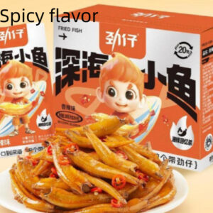 The Little Fishies Satisfy Hunger And Quench Thirst.