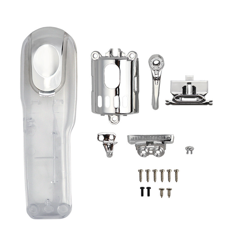 Hair Clipper Personality Modified Shell Electric Clippers Upper And Lower Cover Transparent Accessories - Image 4
