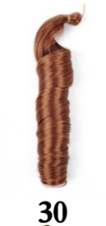 African New Loose Wave Crochet Hair Crochet Hair Extension Big Wave Reel Curved Hair Handle - Image 9