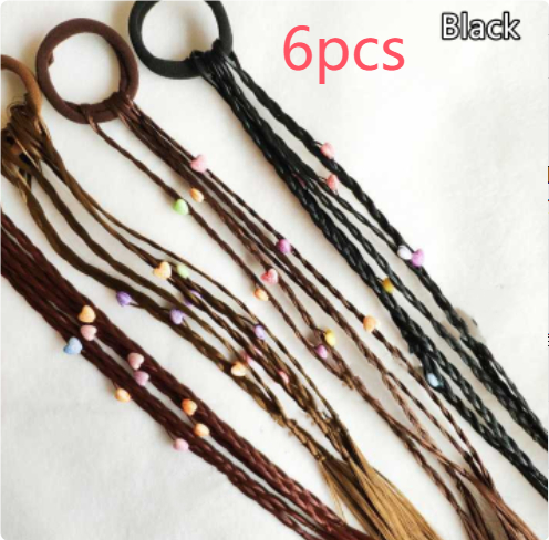 Festive Performance Colorful Bead Twist Braid - Image 11