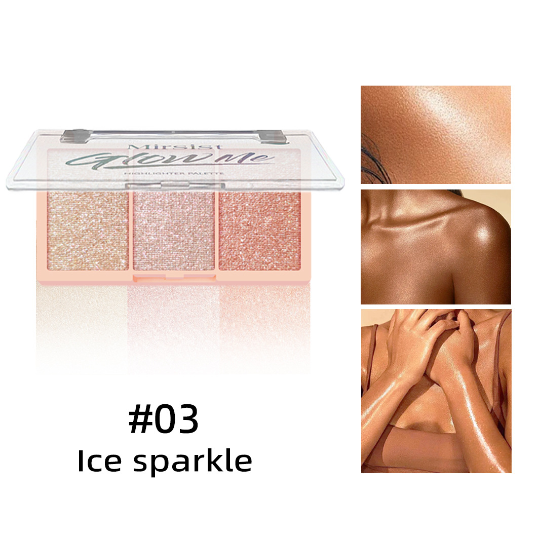 Body Eye Shadow Highlighting Powder Pearlescent Thin And Glittering - Image 3