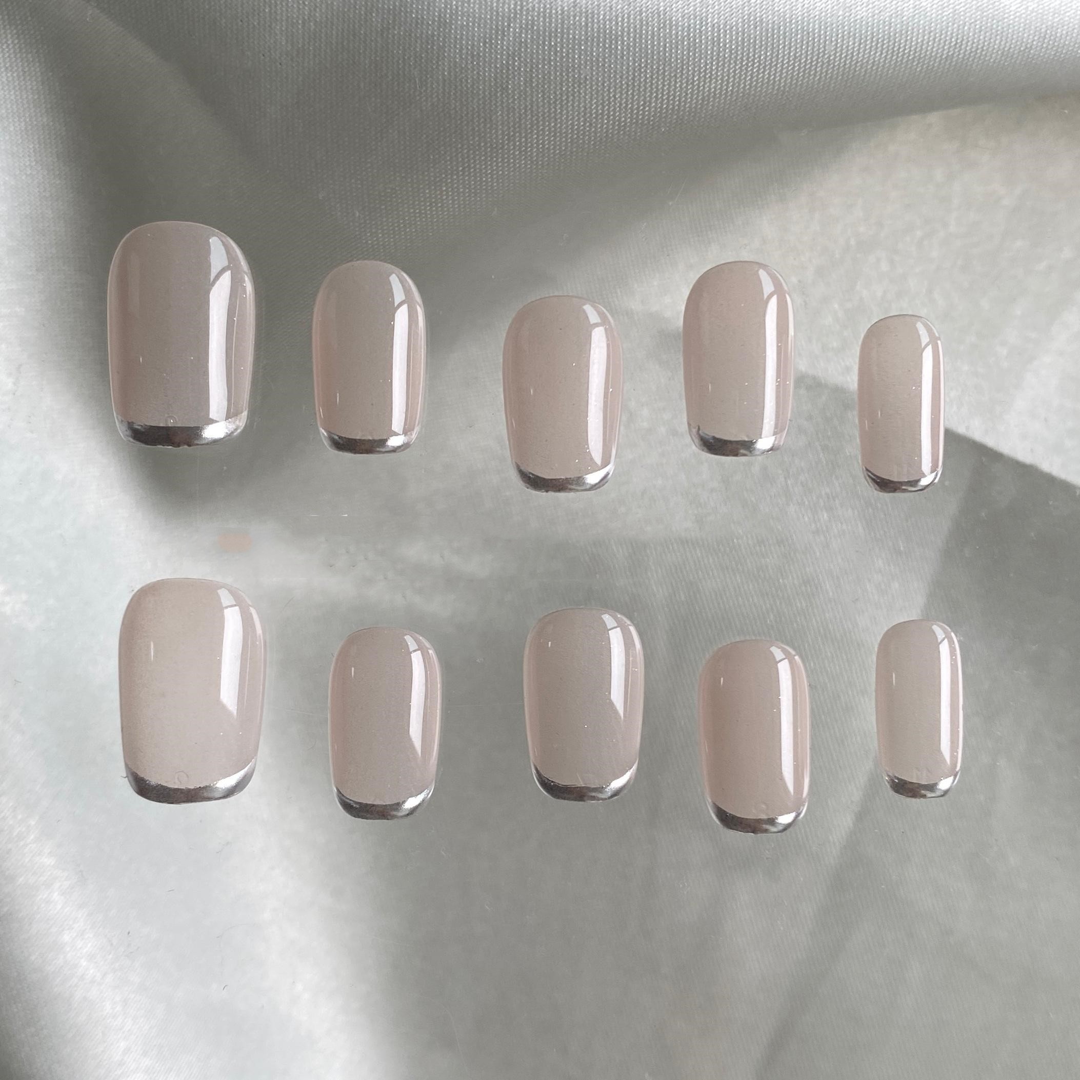Advanced Almond French Finished Manicure