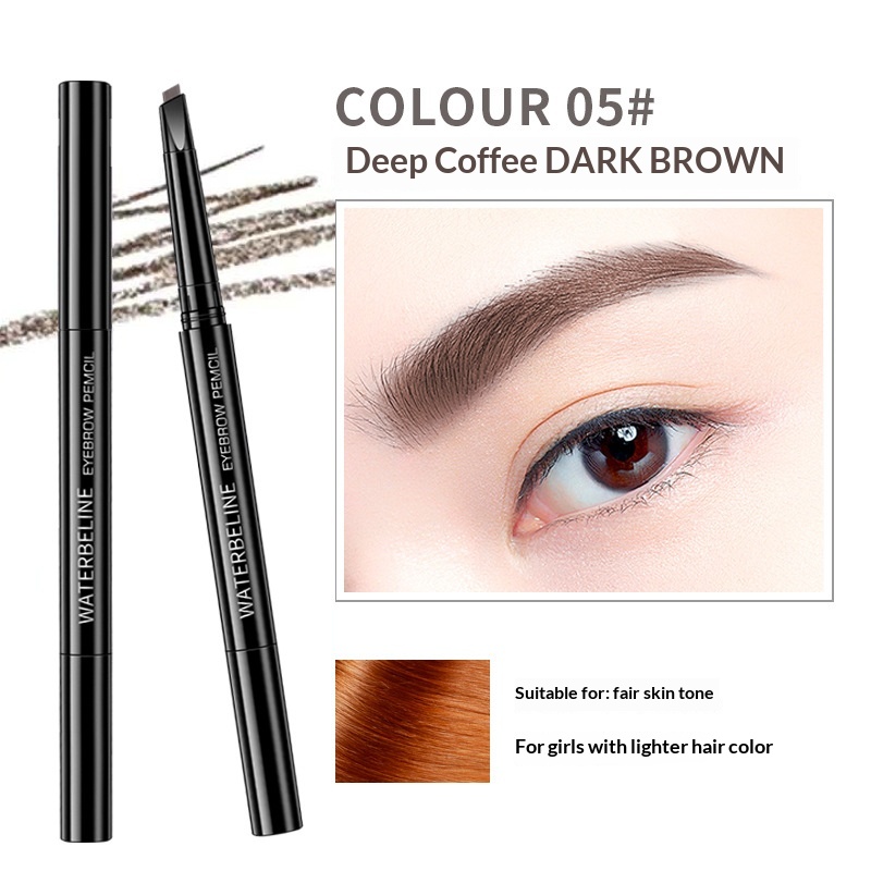 Lian 3D Multi-Effect Dual-Head Waterproof Eyebrow Pencil - Image 5