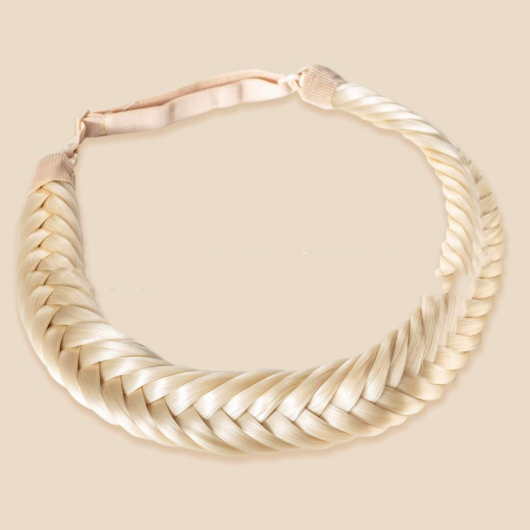Fashion Braided Two-strand Wig Braid Headband - Image 2