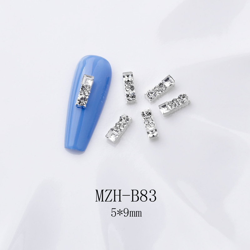 K9 Ultra-Shiny Flat-Back Rhinestones In White For Nail Art Decorations - Image 24