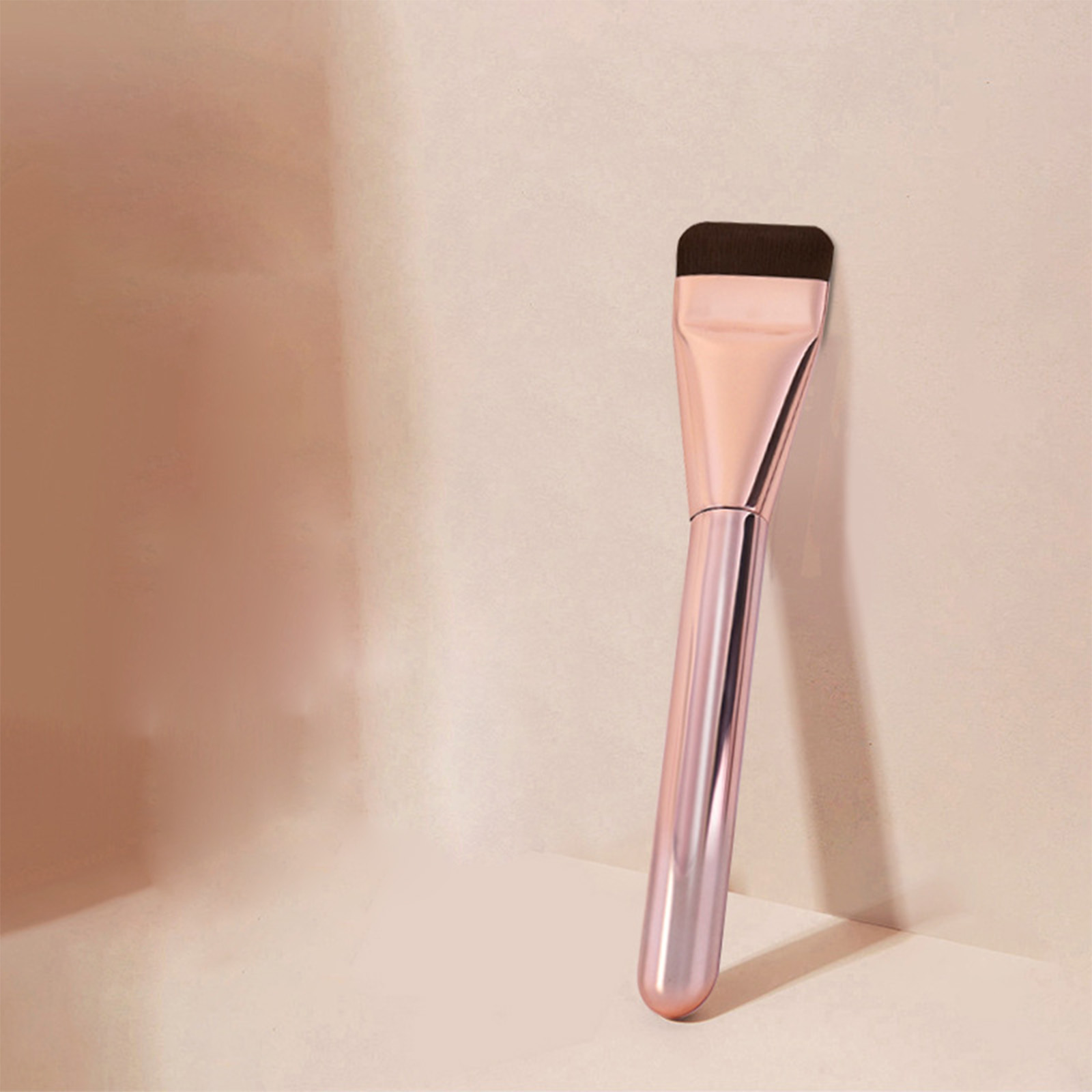 Ultra Thin Foundation Brush One Line Foundation Brush Ultra-thin Traceless Concealer Eyeliner Brush Flat Foundation Brush, Mask Brush, Makeup Spatula, Liquid Foundation Brush, Korean Cream Brush, Deli - Image 2