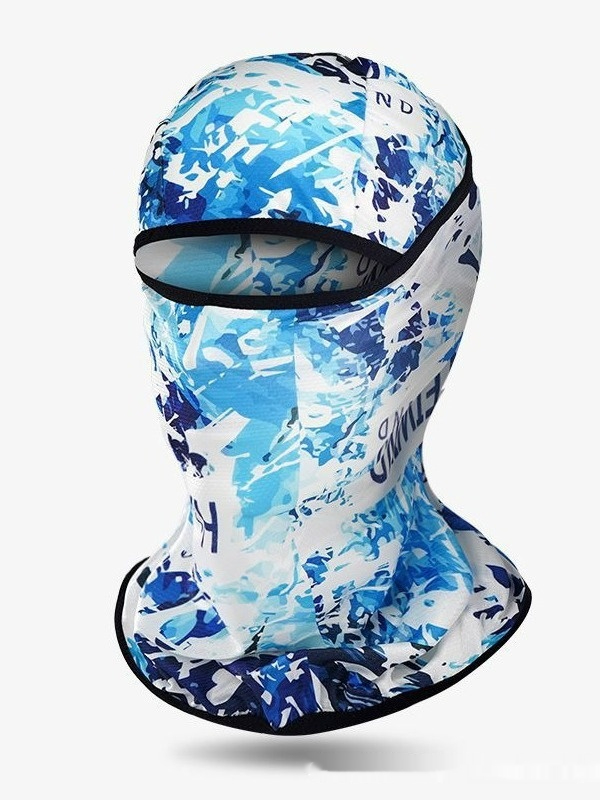Summer Ice Silk Sun Protection Mask Men's Head Cover Full Face Fishing Sun Protection Scarf - Image 13