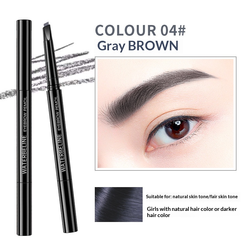 Lian 3D Multi-Effect Dual-Head Waterproof Eyebrow Pencil - Image 4
