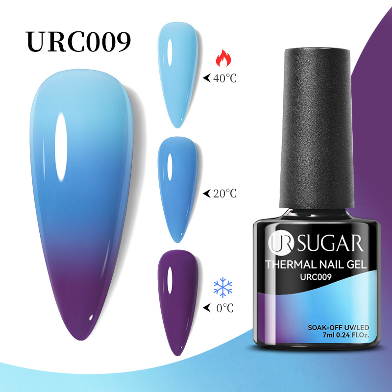 Autumn And Winter New Temperature Change UV Polish Cold And Warm Gradient Nail Glue - Image 9
