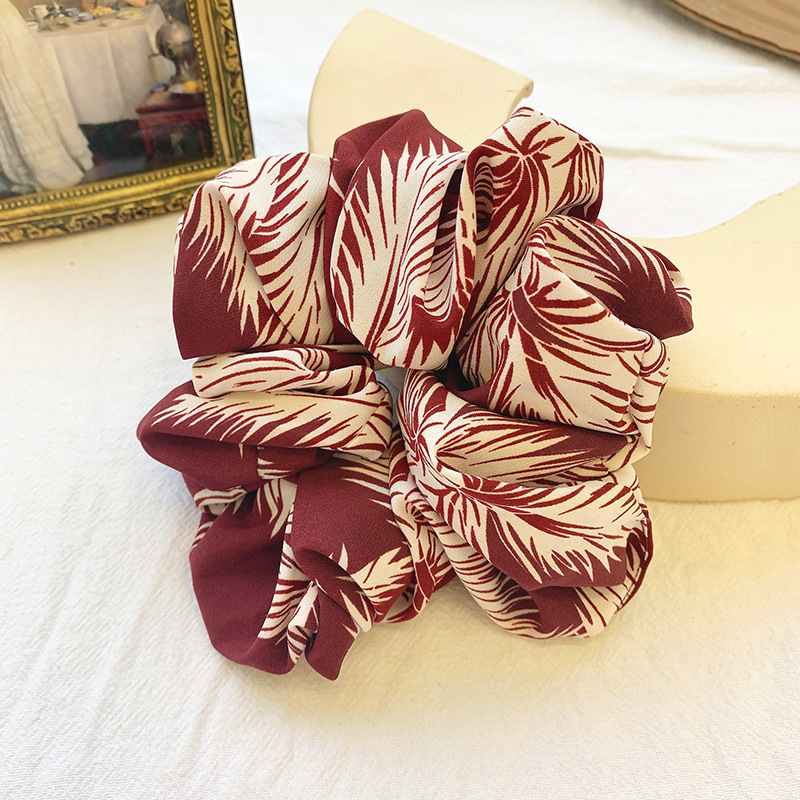Women's Retro Minority Floral Hair Rope - Image 11