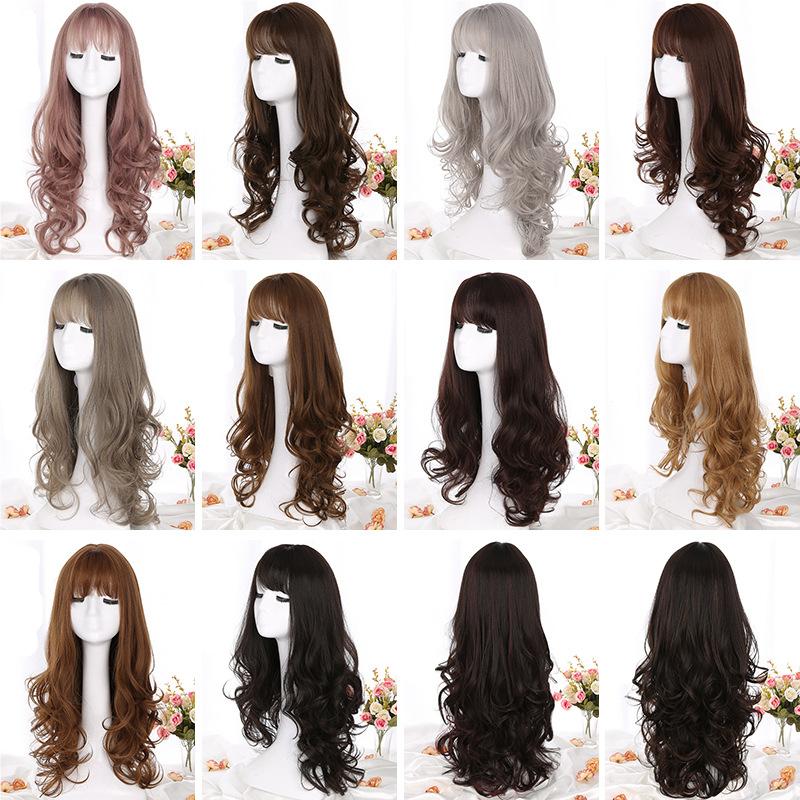 Long Curly Hair Wig Sheath - Image 14