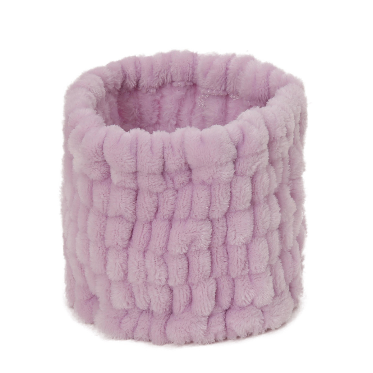 Women's Solid-Colored Sporty Flannel Extra-Wide Headband - Image 6