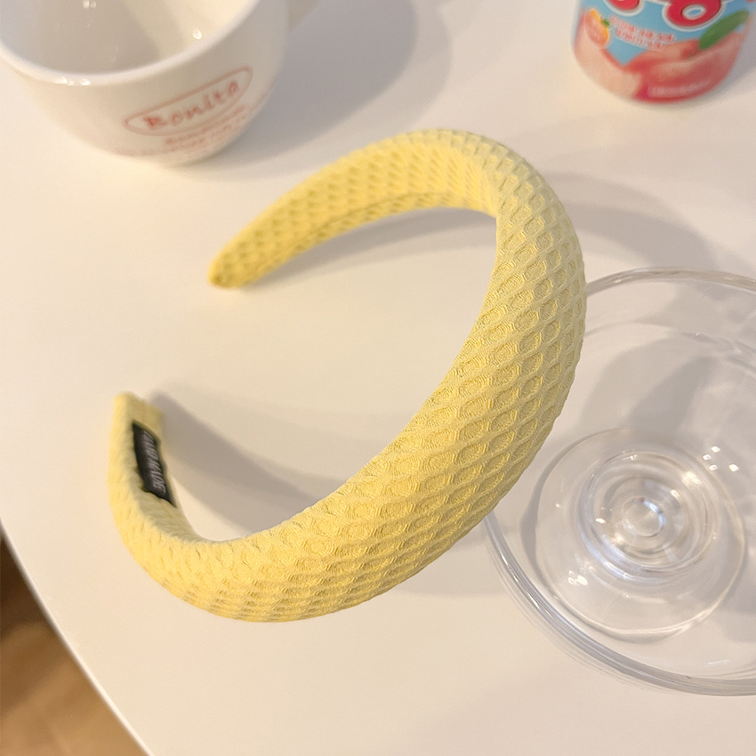 Candy Colored Wide Brimmed Hair Band For Women With High Skull Top - Image 3