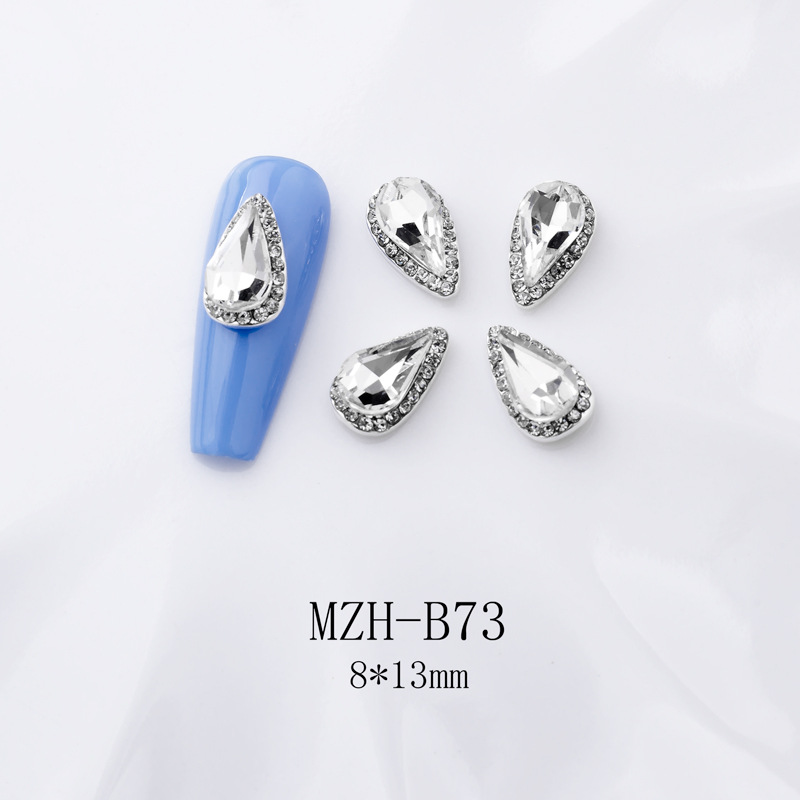 K9 Ultra-Shiny Flat-Back Rhinestones In White For Nail Art Decorations - Image 14