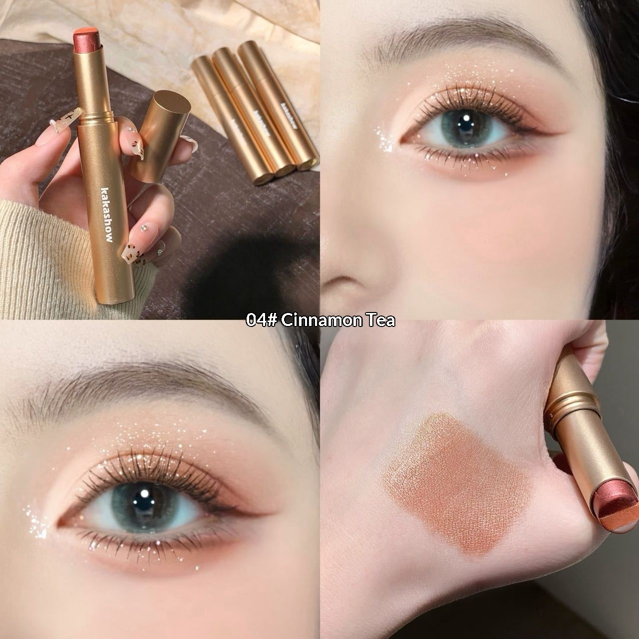 Kakashow Makeup Dynamic Eye Trio Gradient Eyeshadow Stick - Image 4