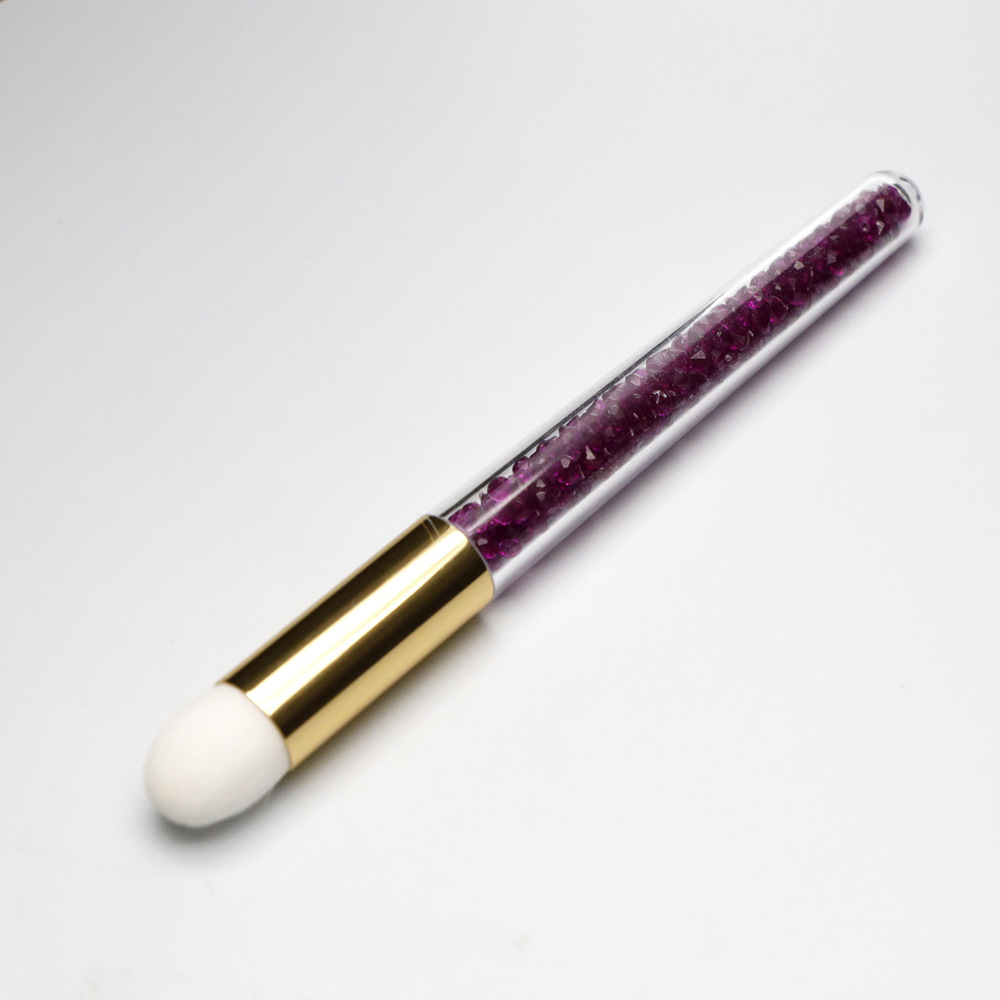 Mousse Cleaning Brush Sequin Model Eye Shadow Brush - Image 12