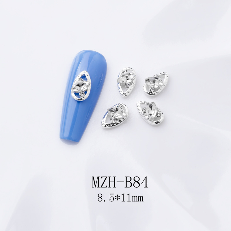 K9 Ultra-Shiny Flat-Back Rhinestones In White For Nail Art Decorations - Image 25