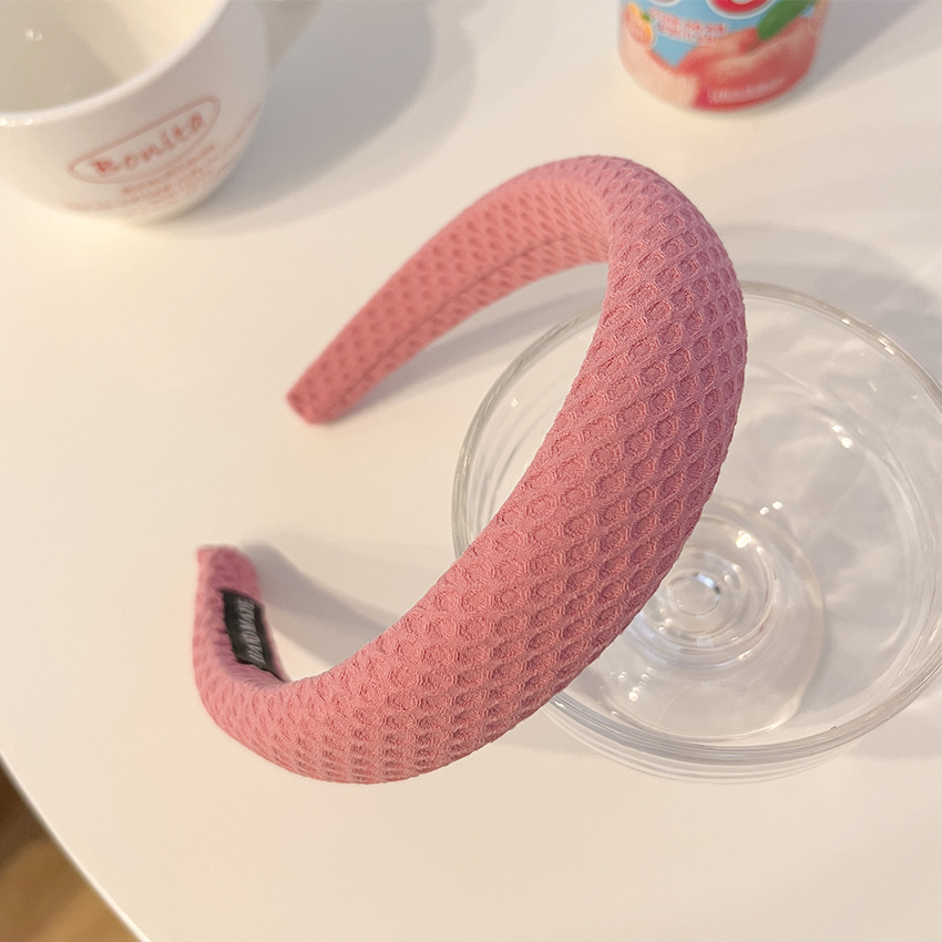 Candy Colored Wide Brimmed Hair Band For Women With High Skull Top - Image 5