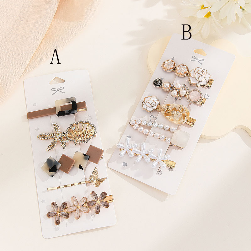 High Sense Barrettes Korean Simple Side Forehead Hairpin Hair Clip Girl Fringe Clip Headdress - Image 7